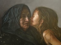 "Dulzura", acrílico sobre lienzo